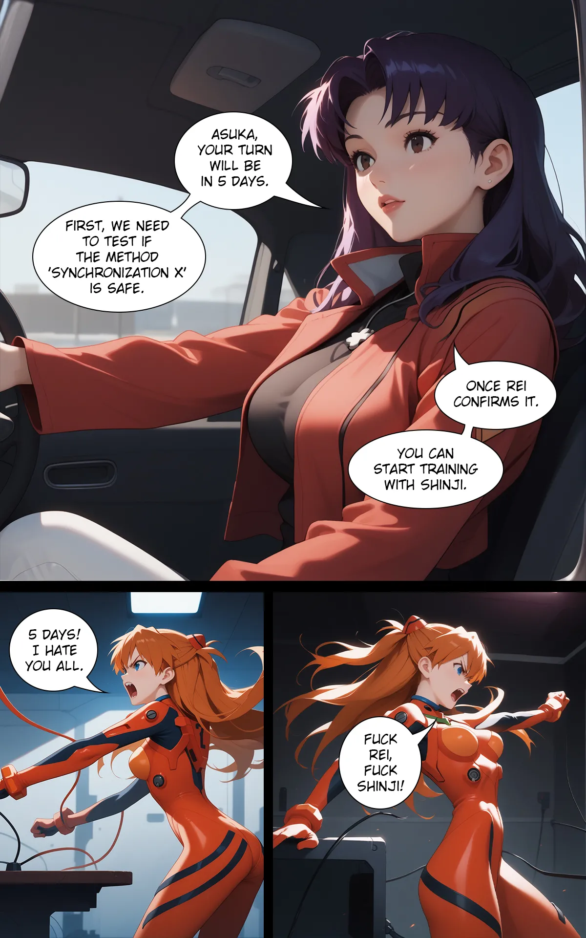 EVA X-1  -  - EVANGELION page 6 full