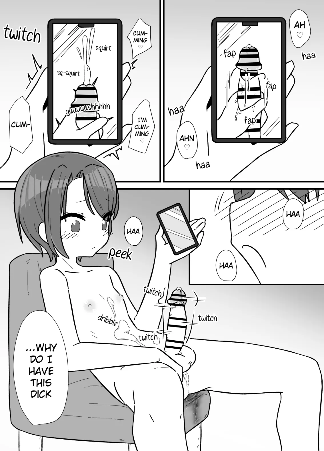 Jibun no Chinpo ga Sekai Ichi! page 1 full