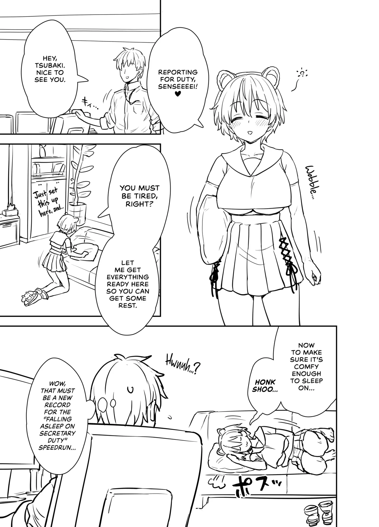Yume o Kanaeru Tsubaki-san | Tsubaki Makes Her Dreams Come True page 2 full