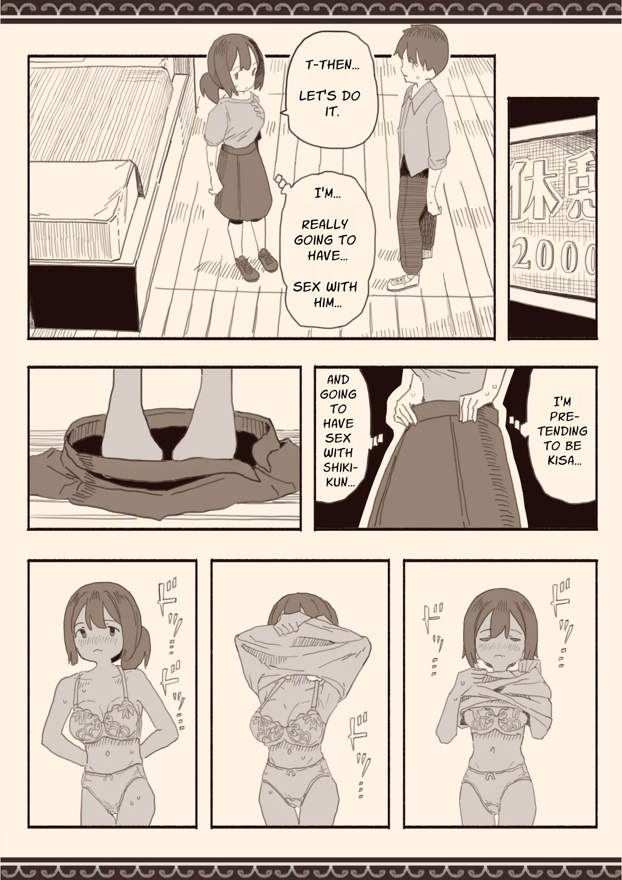 Suki na Hito no Futago no Imouto to 3 | The Twin Sister of the Girl I Love 3 page 6 full