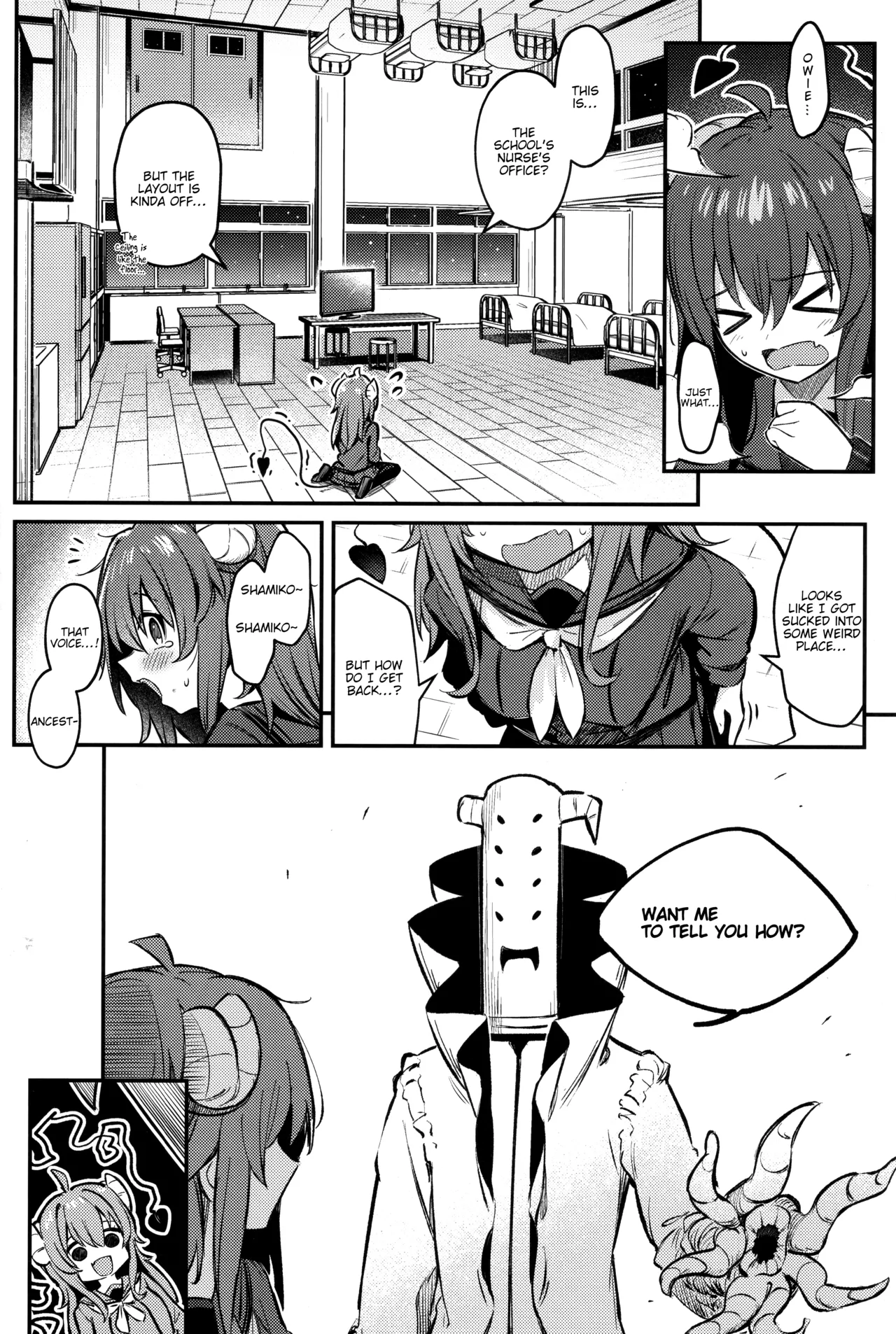 Mazoku wa Shukuteki to Nakayoshi Shinai to Derarenai Heya ni, Tojikomerarete Shimatta! page 7 full