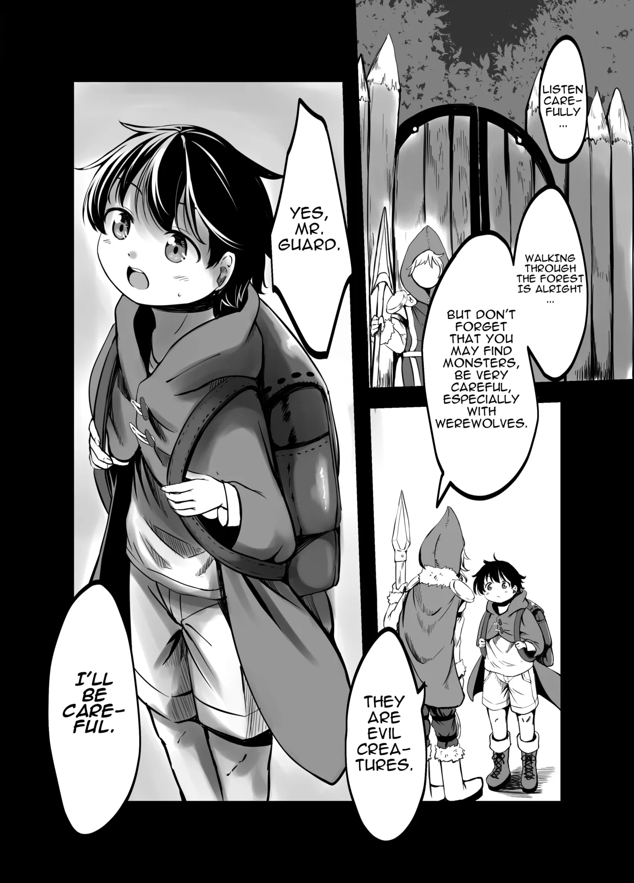 Kowai Jinrou Onee-san no Uchi Ni Tsurekomarete Kyousei Koubi Saserareta Ohanashi - A story of a werewolf woman who took me into her house and forced me to mate with her page 2 full