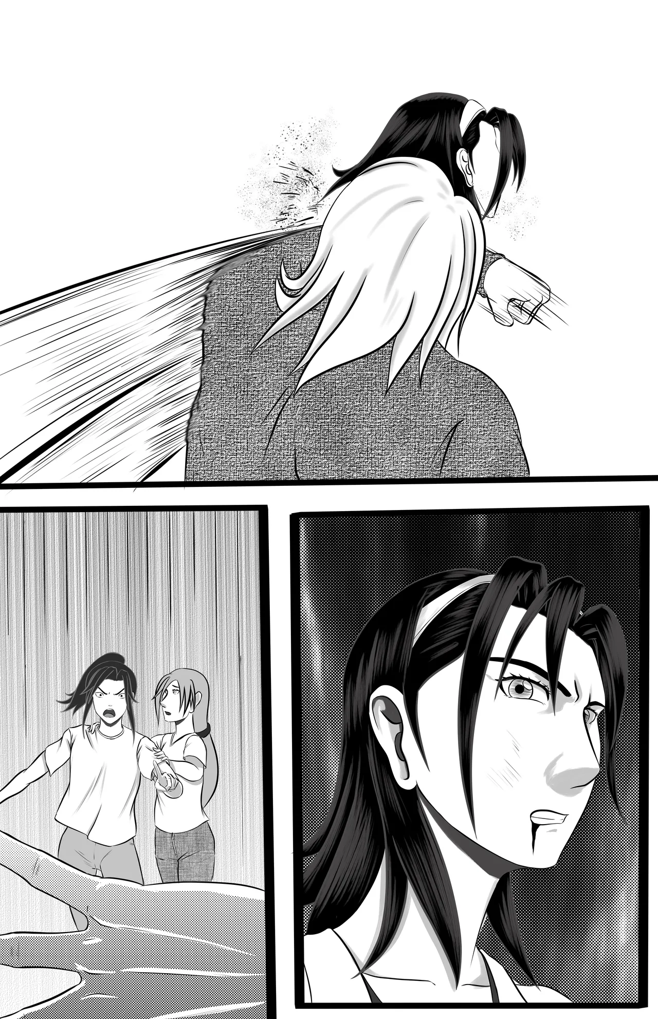 Jun Kazama's dojo challenge page 5 full