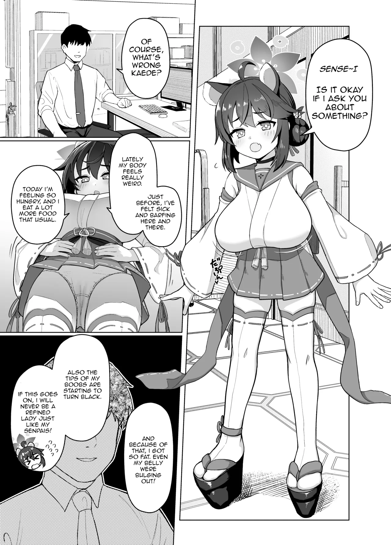 Otome no Kiki!? Shugyou Shiteru noni Futocchatta kara Himitsu no Chiryoujutsu de Rippa na Lady ni Modorimasu | Maidenly crisis?! Even though I'm exercising I'm still getting fat! With sensei's secret treatment, then you will also become a refined lady! page 3 full