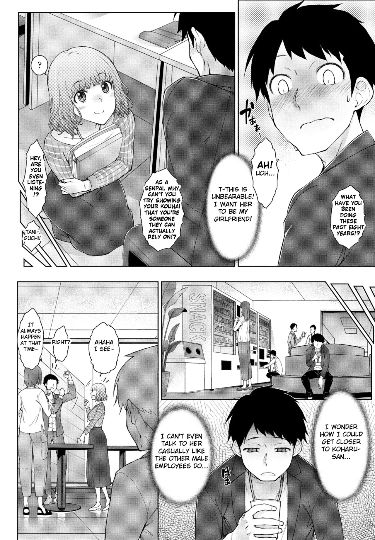 Amaama Rabu Mi- Ha-to H wo Tameshi Apuri chapter 1 page 8 full