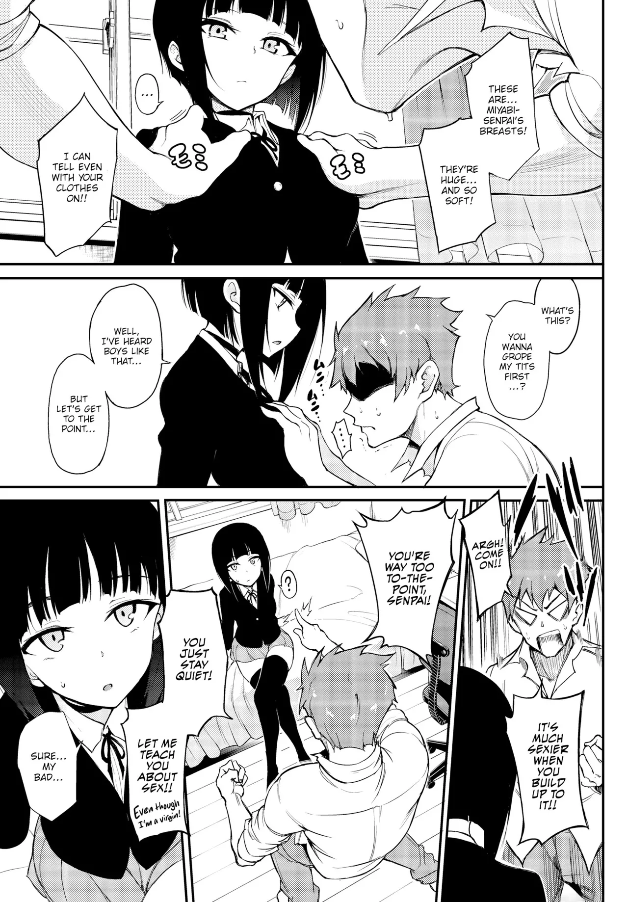 Refined Senpai page 3 full