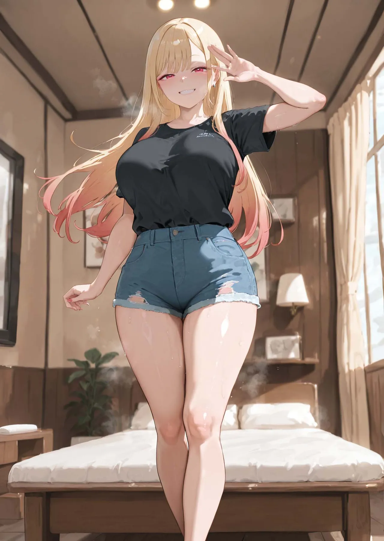 201pics MarinKitagawa oilmassage sex nyuushi ai generated page 2 full