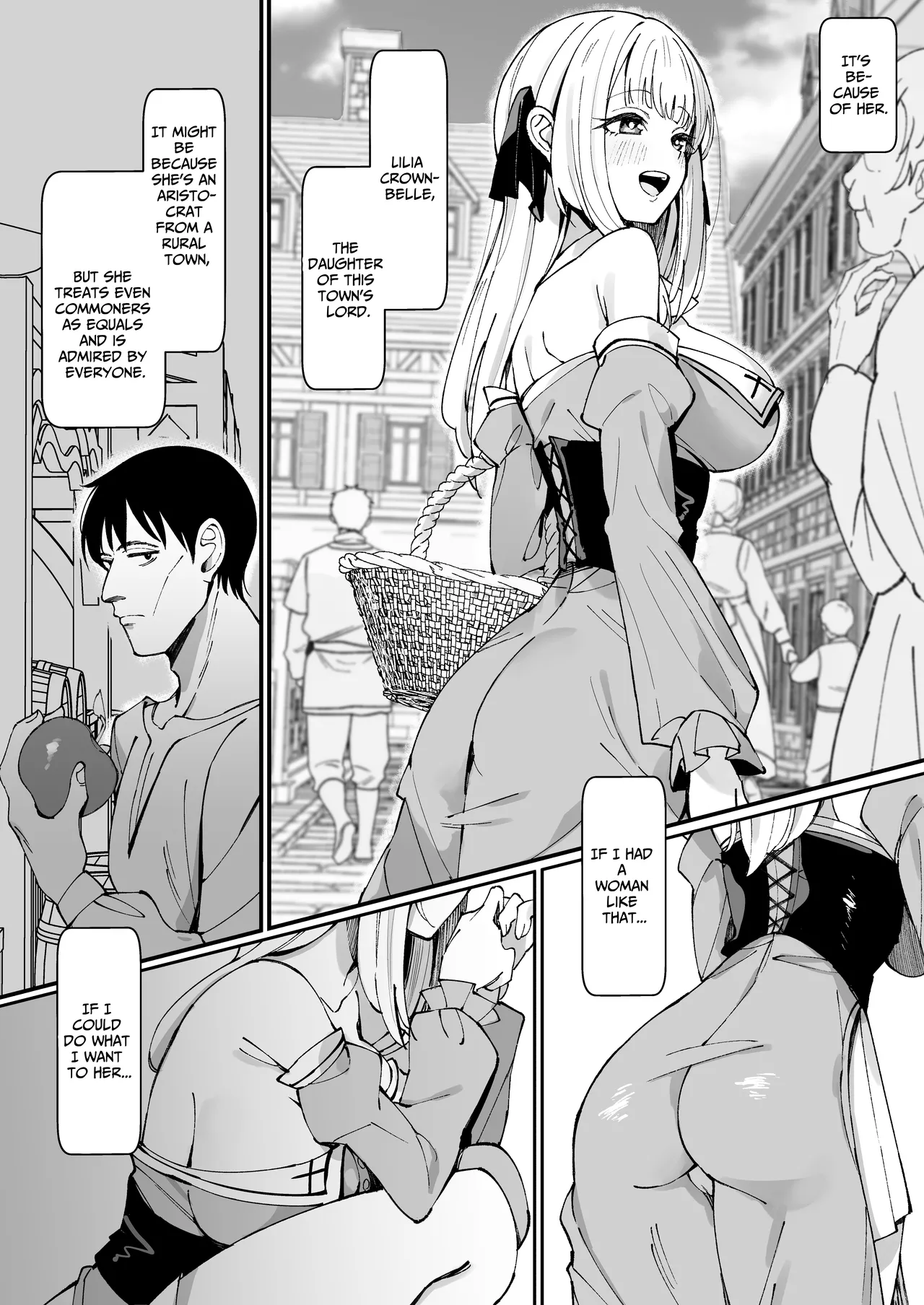 TOTAL DEFEAT ~preciously raised noble family daughter begs for commoner dick~ page 4 full