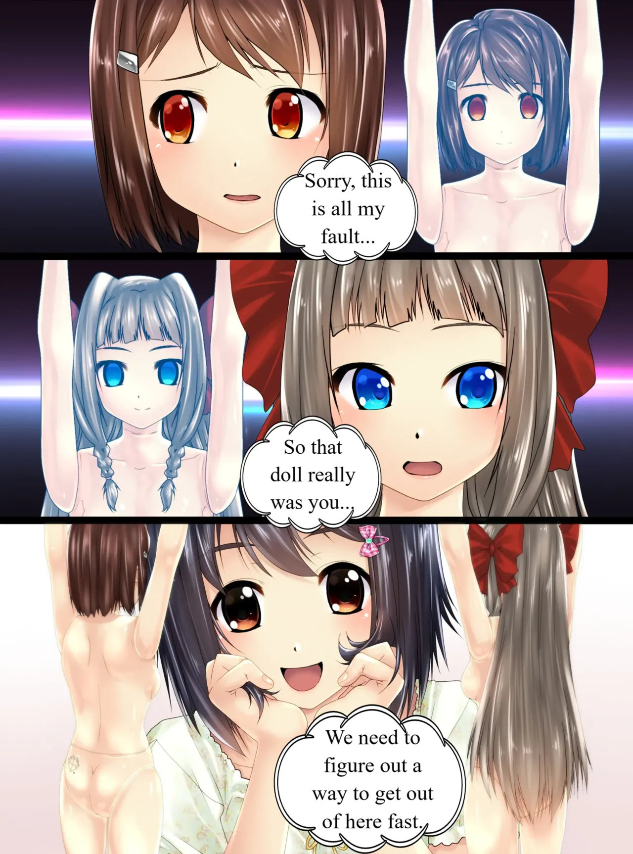 Bishoujo-tachi ga Oningyou ni Natta You desu yo? | Beauties Are Turning Into Dolls, Aren’t They? page 9 full