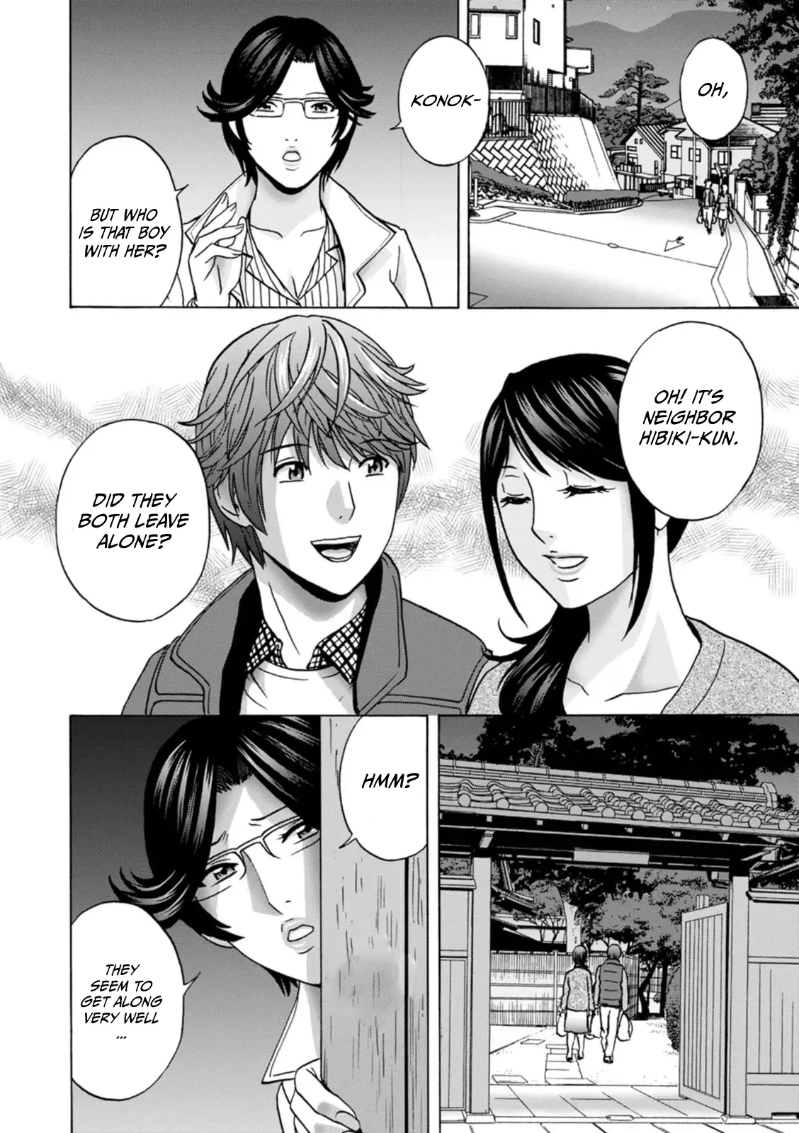 Yasashii Oba-san Yarashii Oba-san | Kind Lady, Dirty Lady Ch. 4 page 4 full