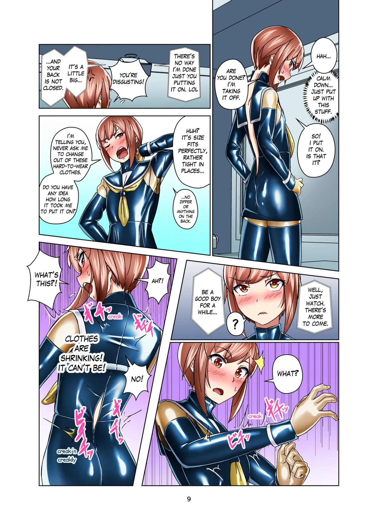 Kimi Senyou Kousoku Kyousei Mesuiki Suit | Extreme Bondage and MESUIKI Costume Test with YOU page 9 full