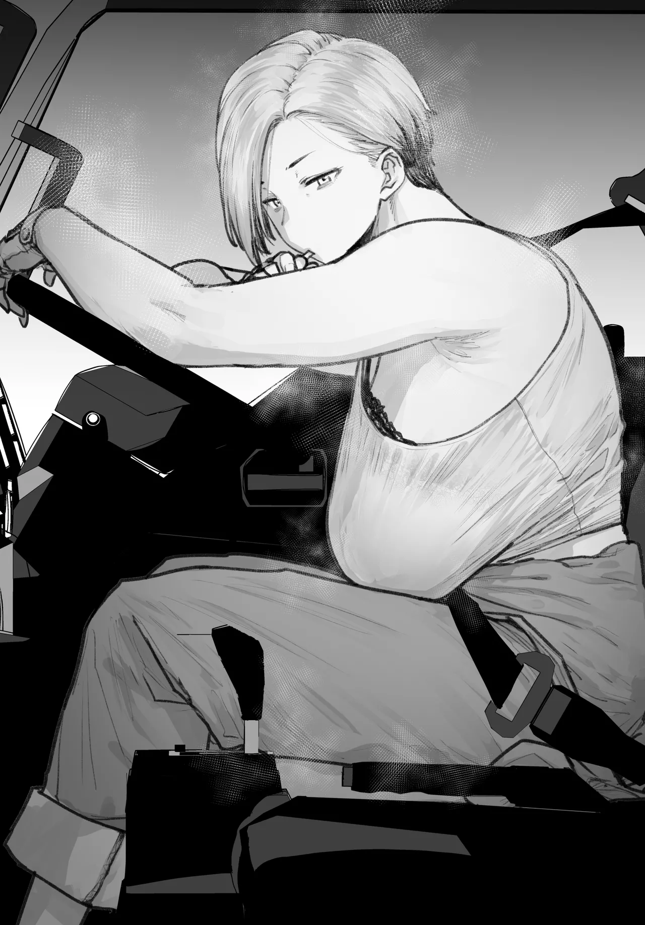 Steamy, All-Night Truck Driver page 9 full