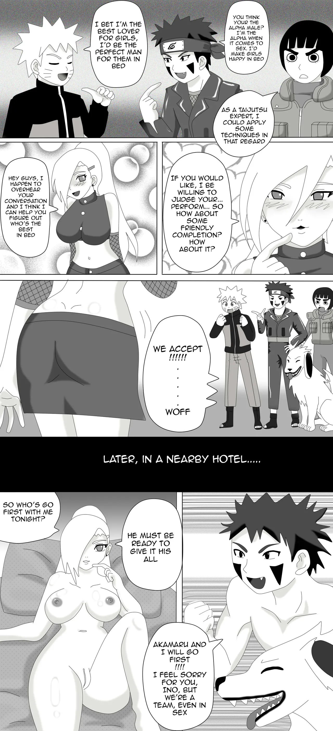 Ino Wild Hunt Night page 3 full