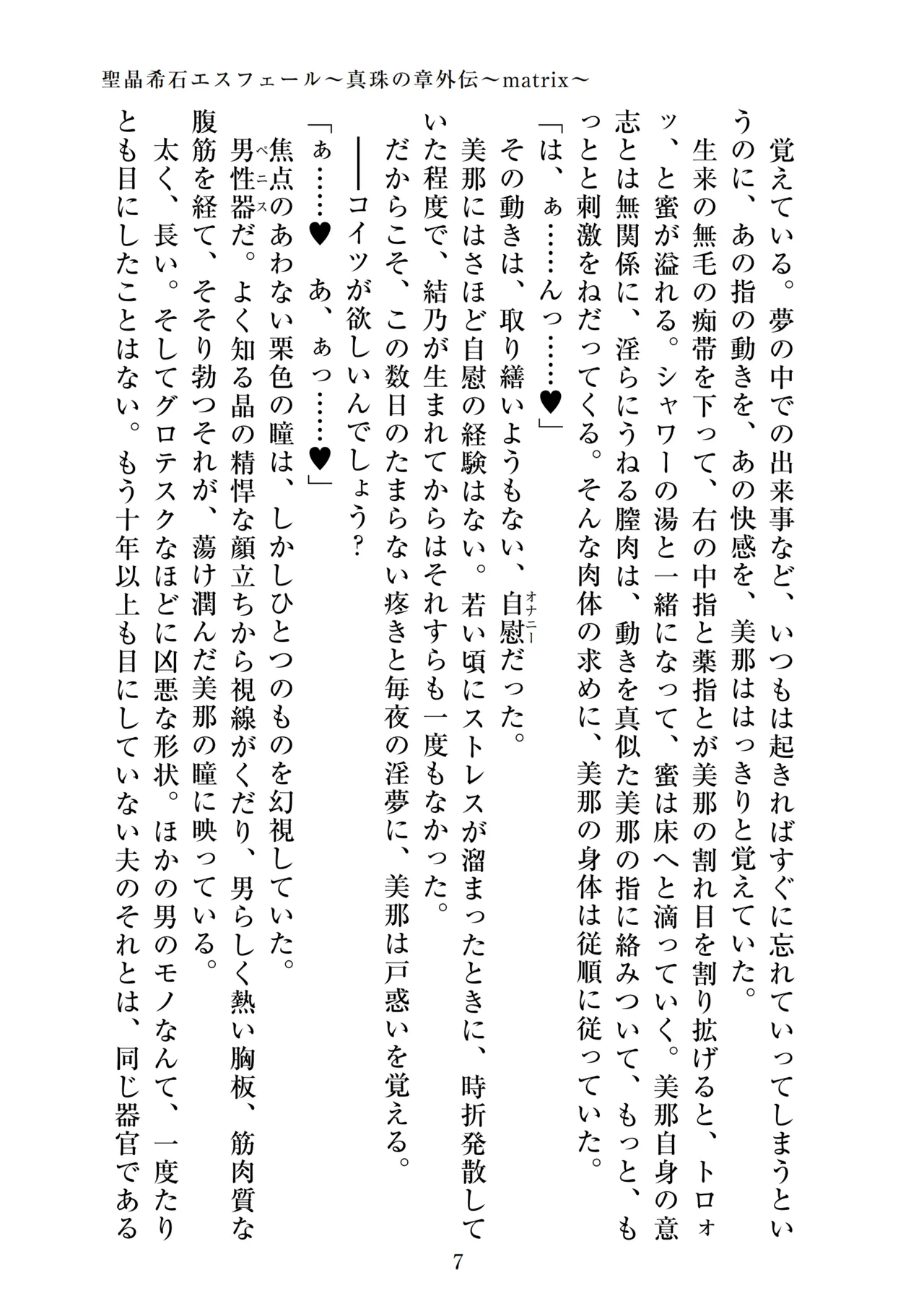 【ADU】聖晶希石エスフェール～真珠の章外伝～matrix～ page 9 full