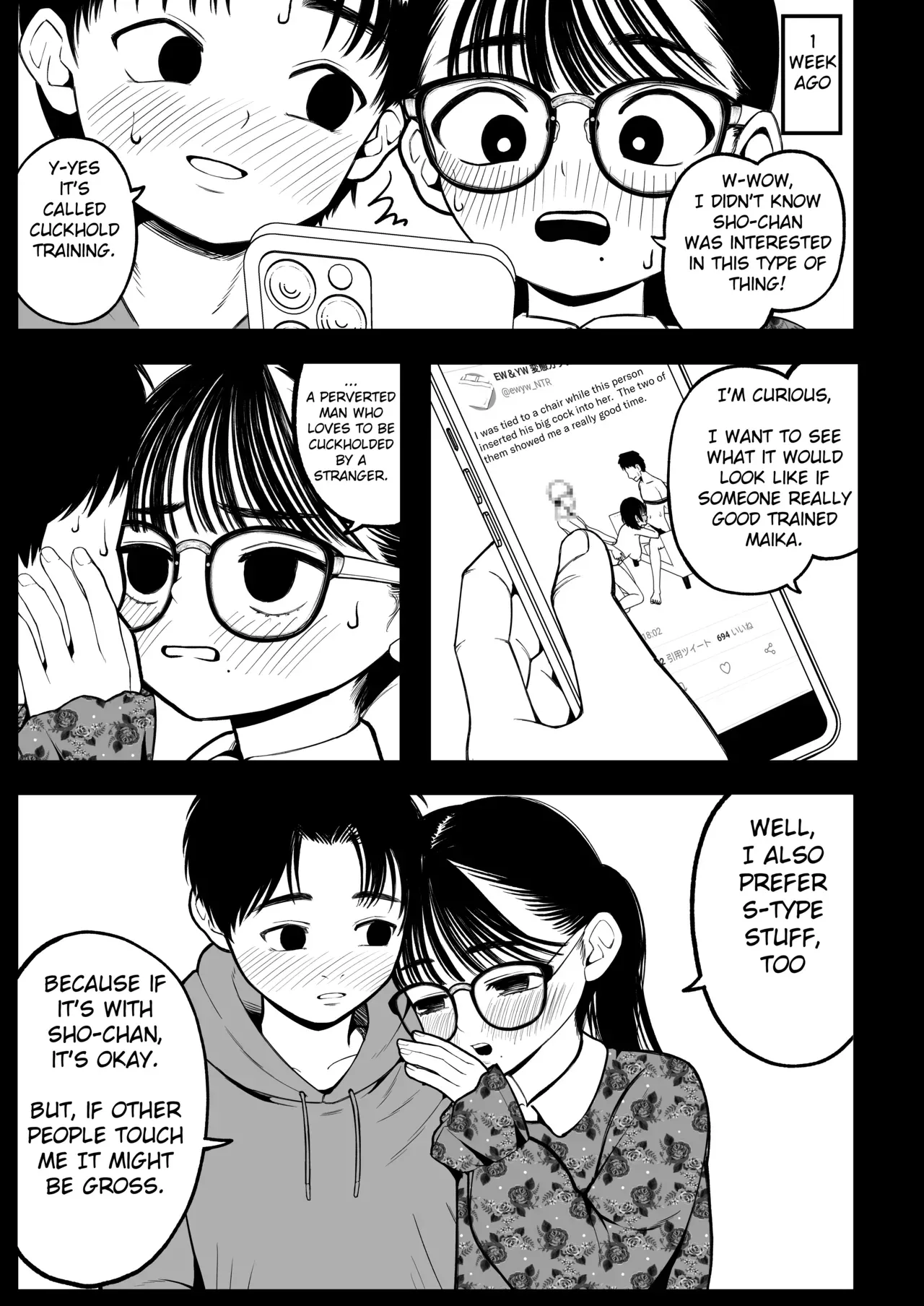 Boku to Kanojo to Goshujin-sama no Fuyuyasumi 1-3 page 9 full