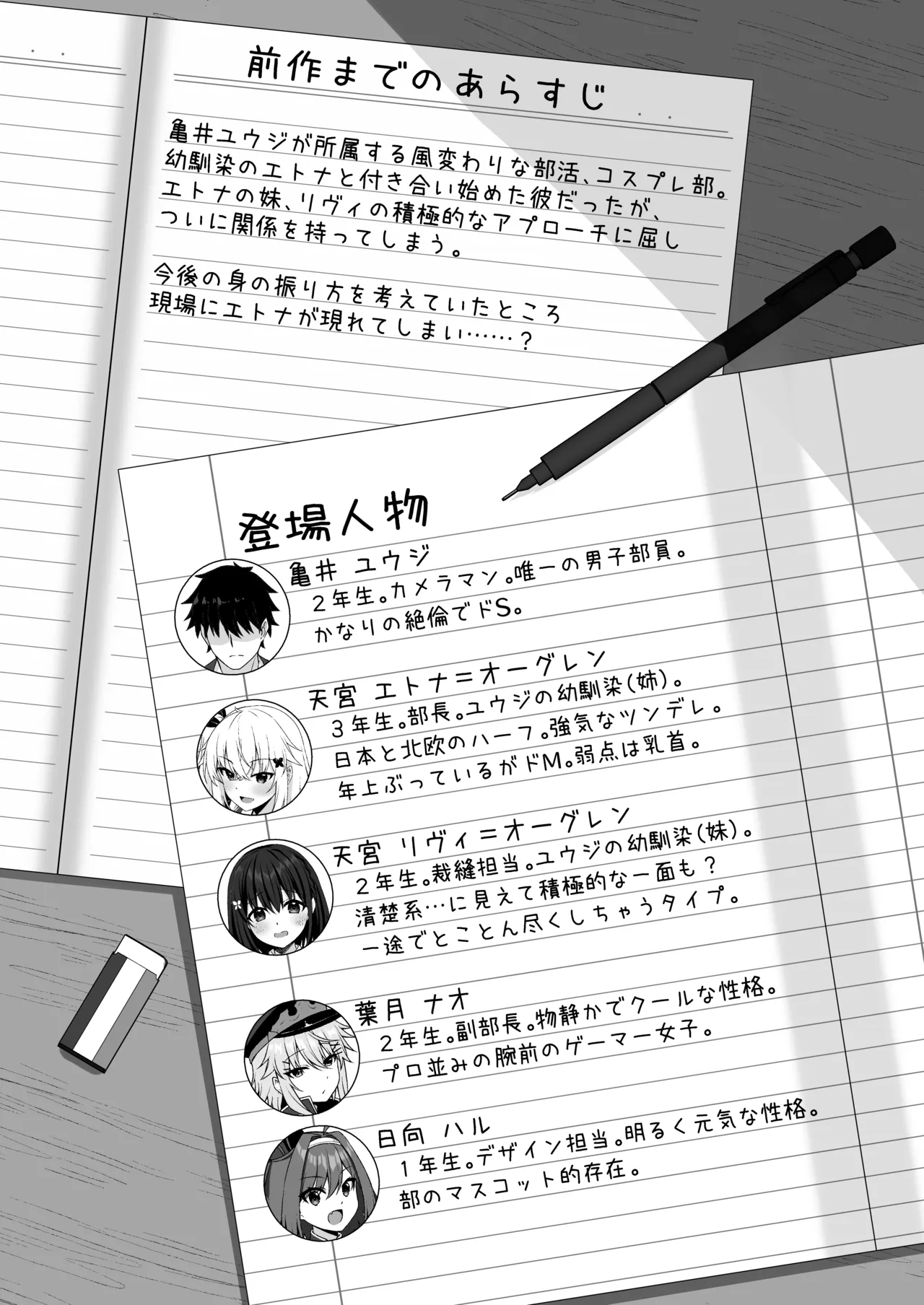 Cosplay-bu Ura Katsudou Nisshi - Cosplay CLUB Secret Activity diary 3 page 3 full