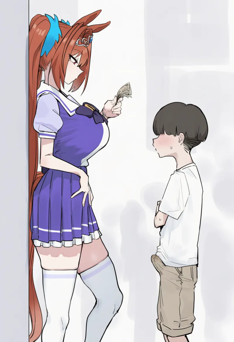 I heard there's a woman who'll do it for you if you pay page 3 full