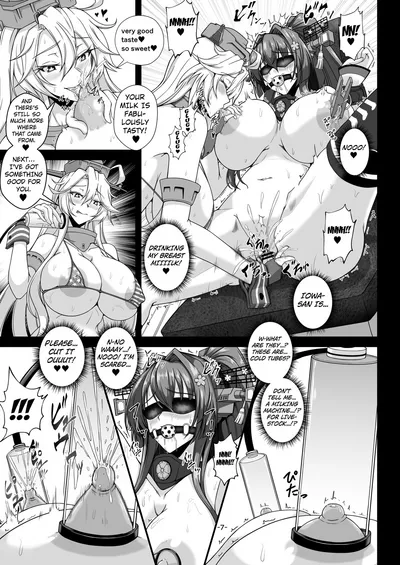Kemono-Kan Yamato & Iowa X Sakunyuu X Juukan │ Bestiality Fleet YAMATO & IOWA X MILKING X BESTIALITY page 5 full