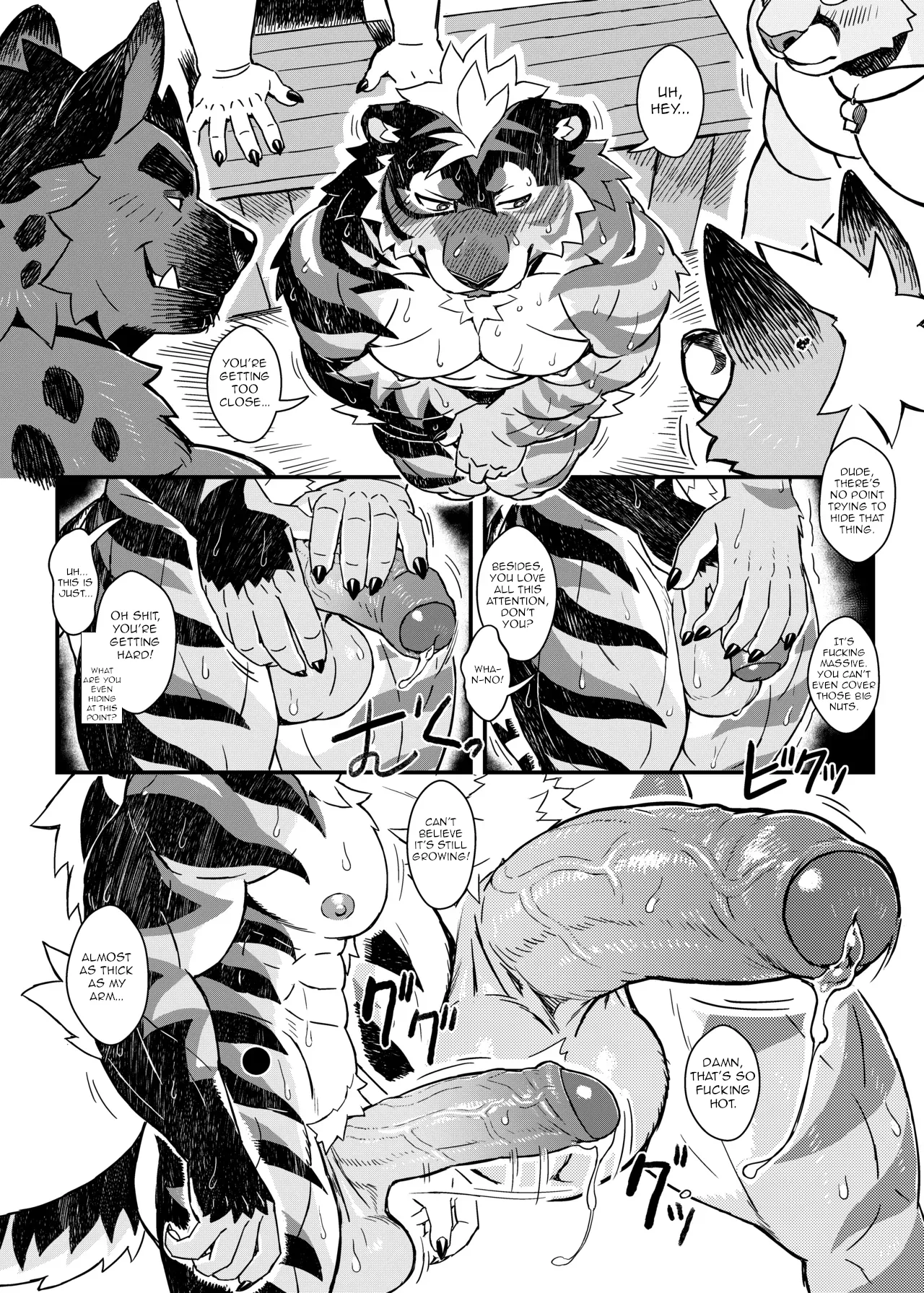 I Didn't Mean to Flash My Too-Big Tiger Dick, I Swear! page 7 full