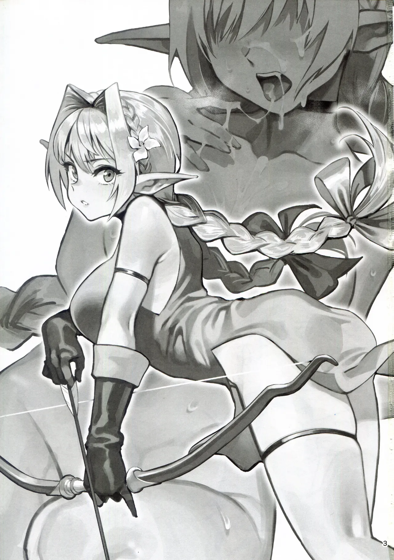 可憐はエルフのあの娘が密猟者の人間にNTRれた話 page 3 full