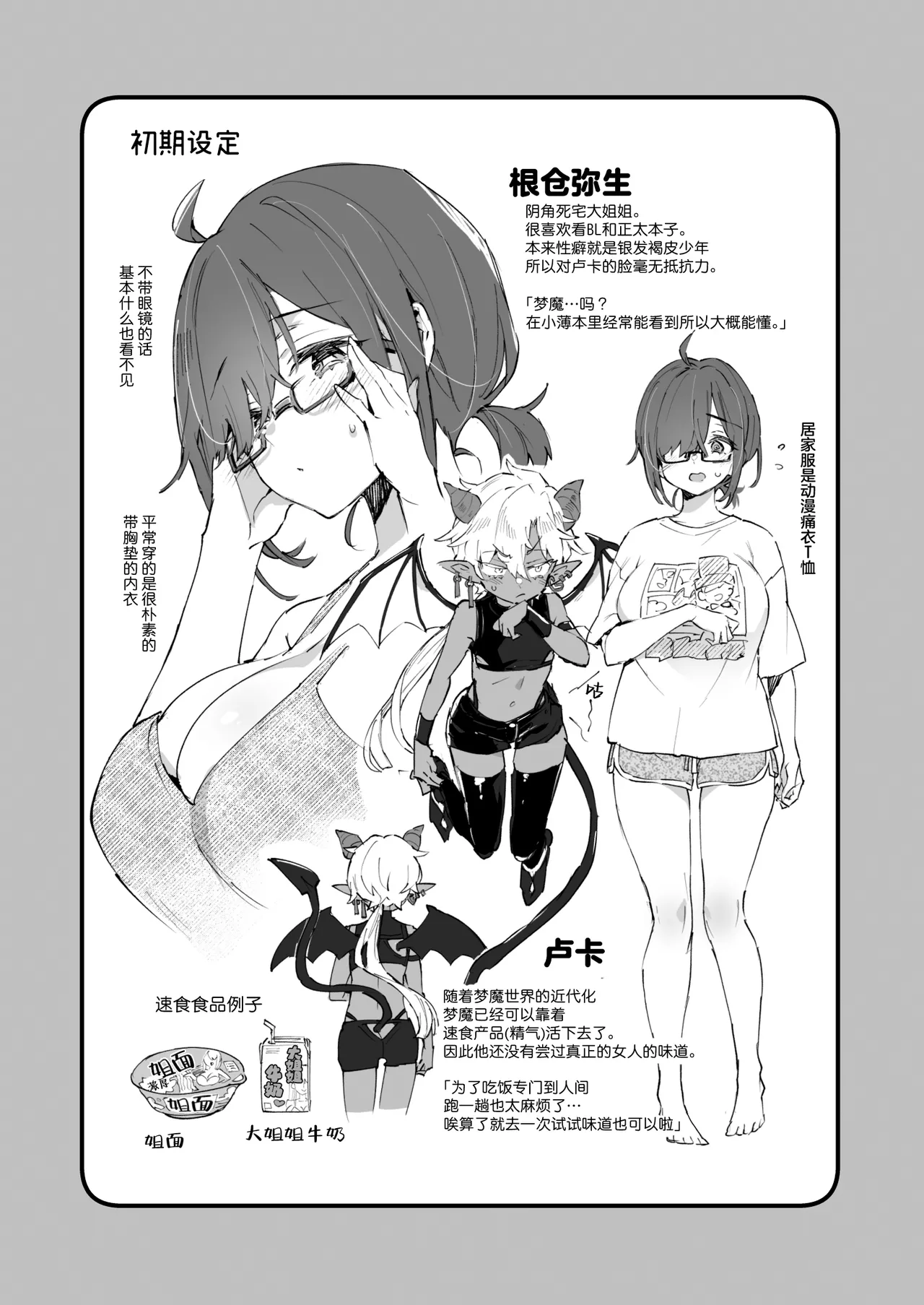 Incubus-kun wa Manpuku o Shiranai | 小梦魇卢卡不曾知晓饱腹之感 page 3 full