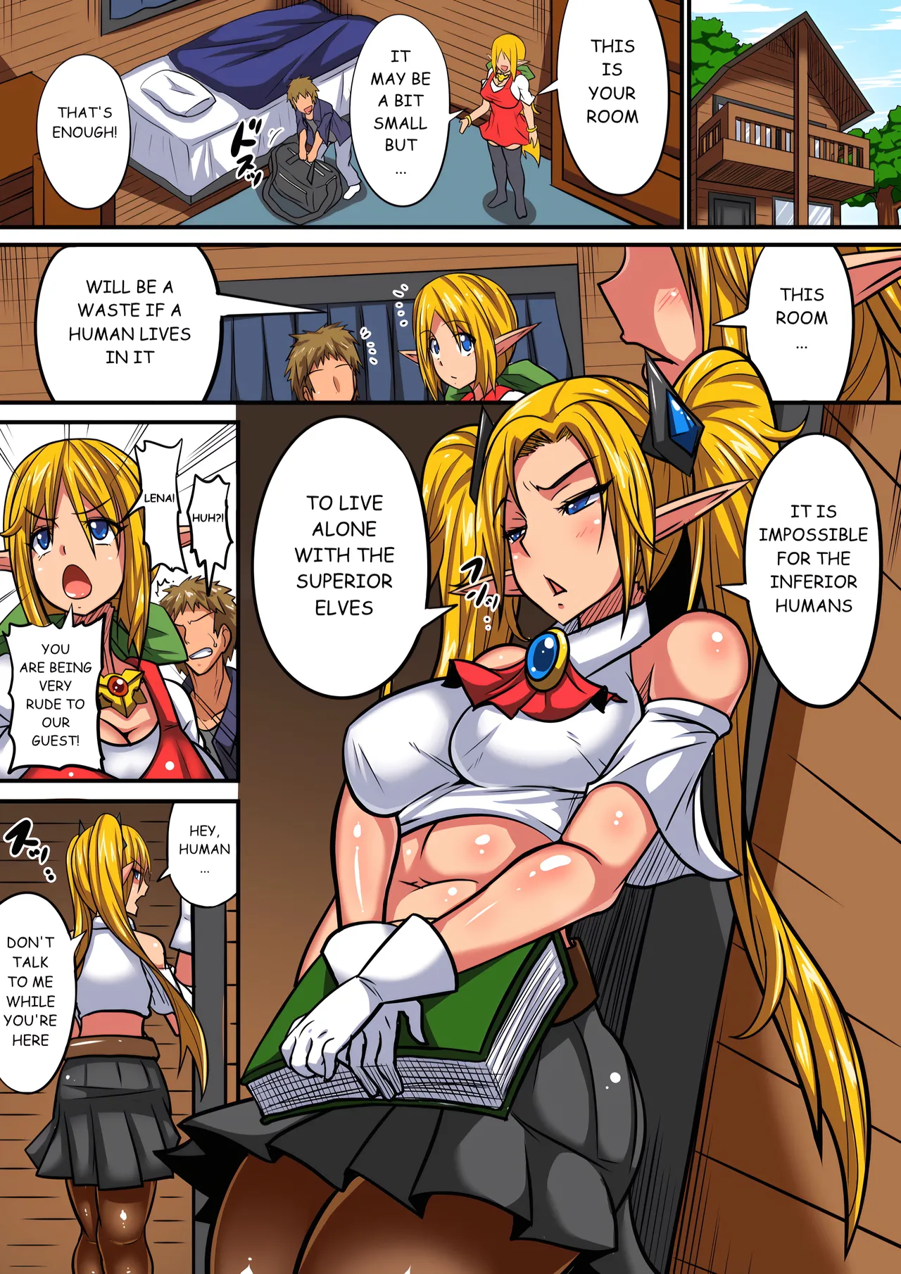 Elf Oyako to Pakopako Ibunka Kouryuu! 1-3 page 5 full