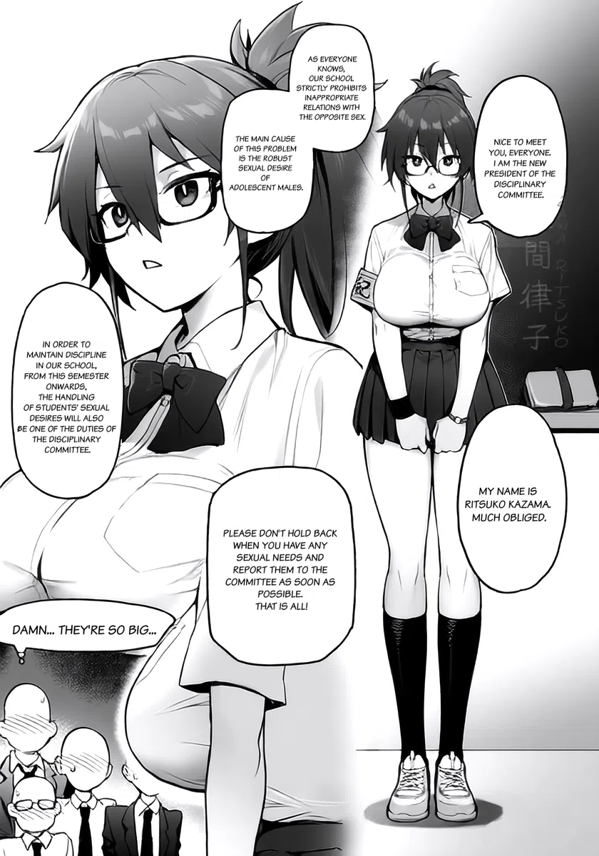 About the New President of the Disciplinary Committee's Huge Tits page 4 full