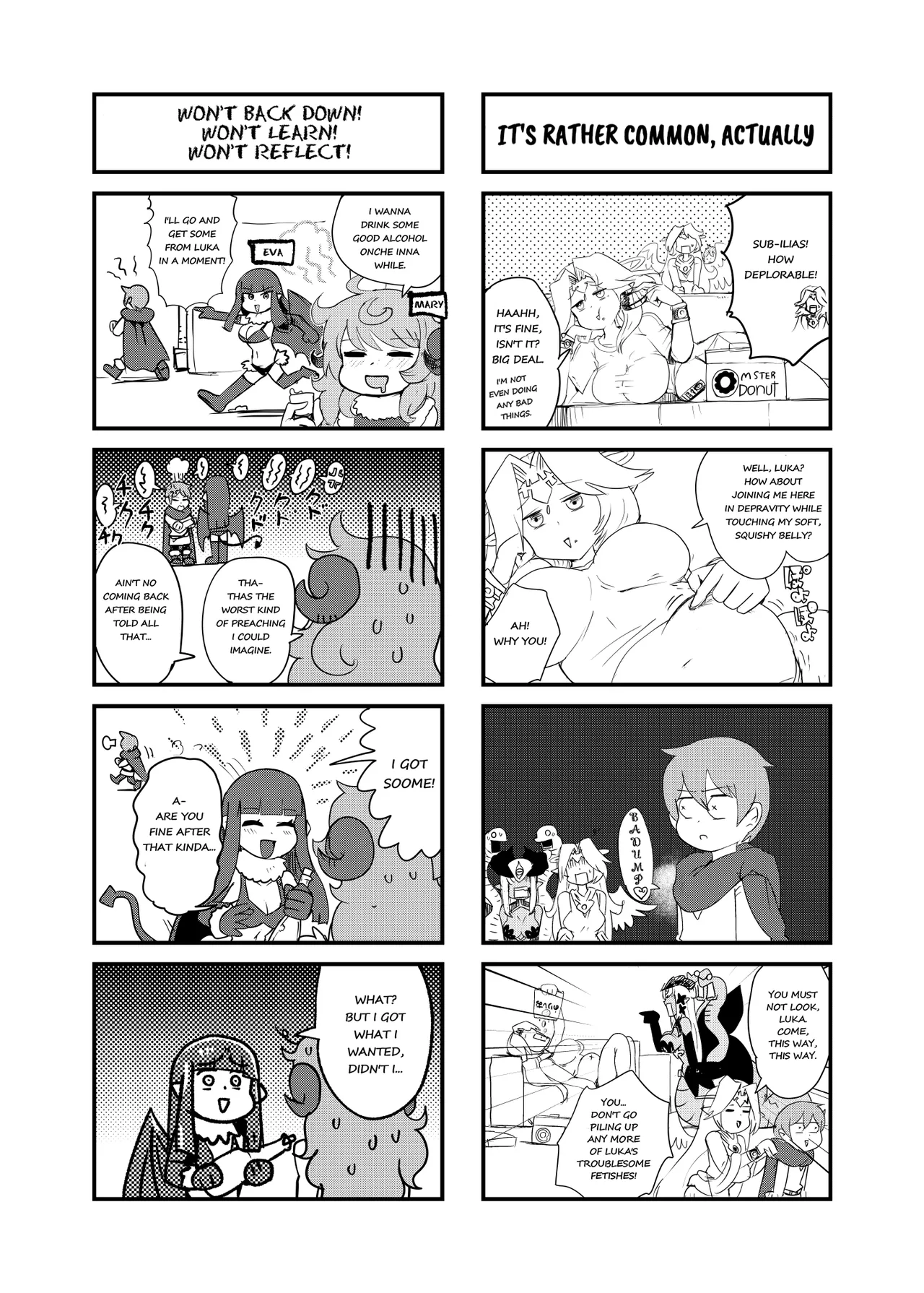 Monster Girl Quest! 4-Koma & Erotic Manga Theater: Spoiler Edition page 7 full