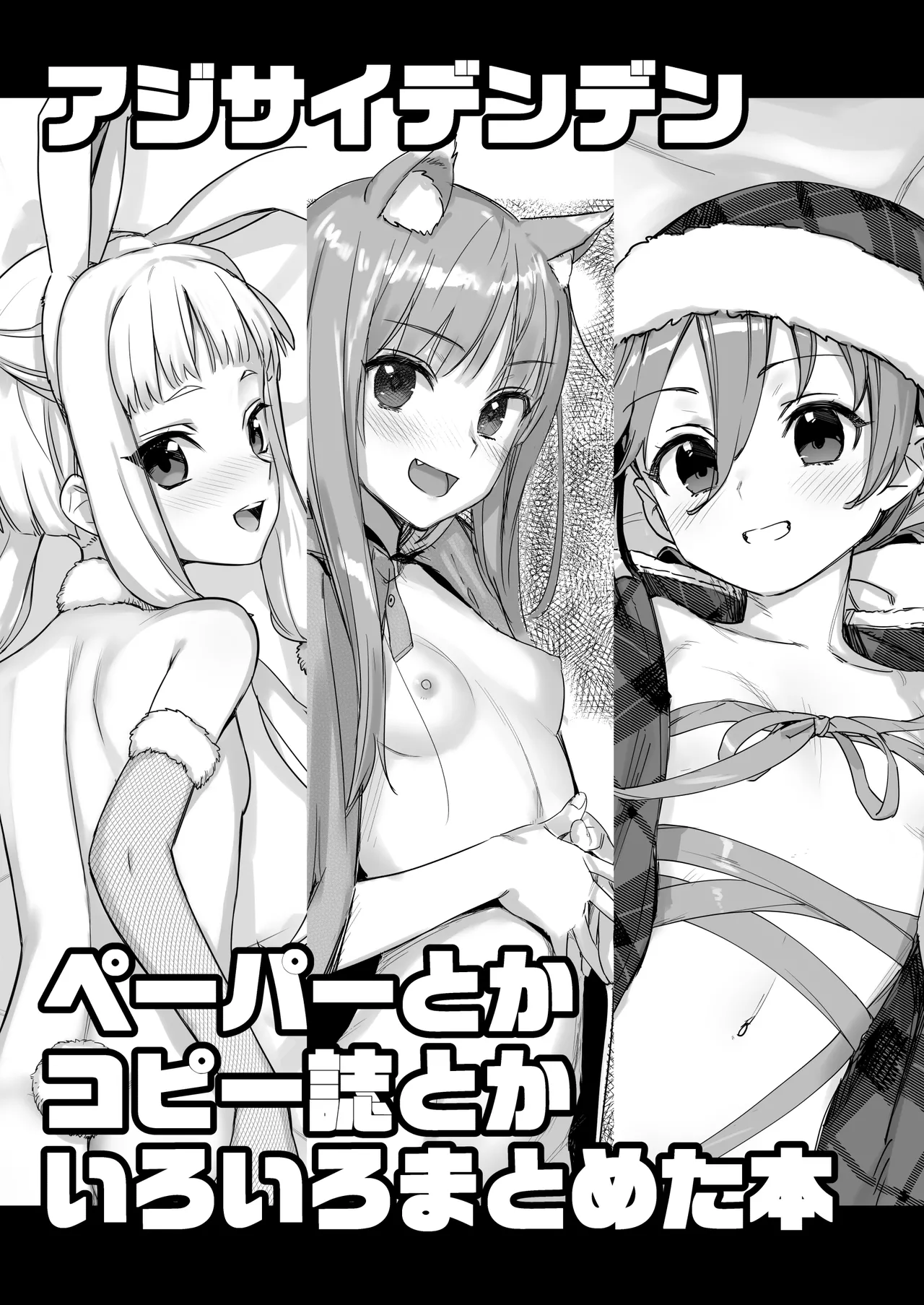 コピー誌とかペーパーとかいろいろまとめた本（過去本） page 1 full