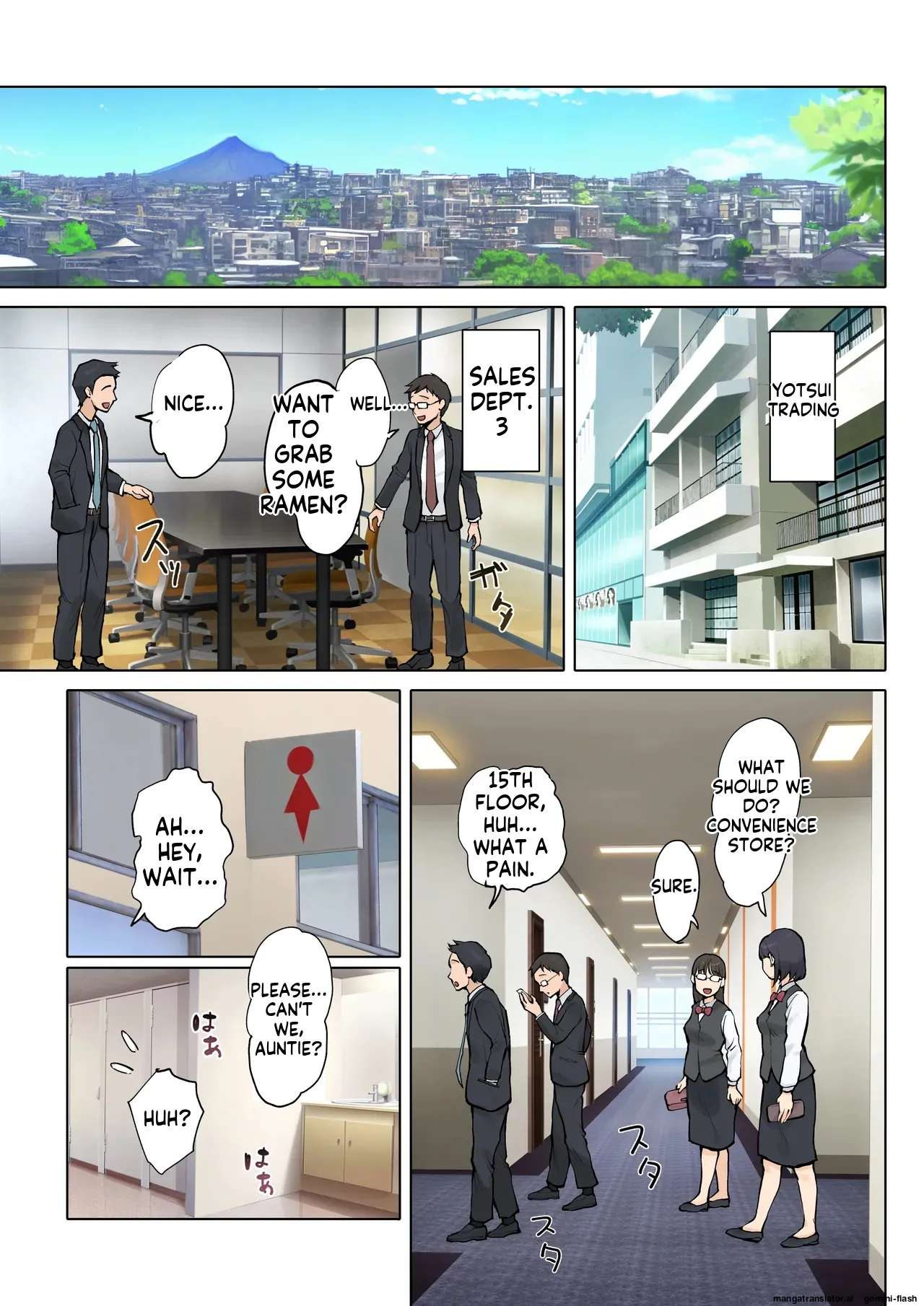 Jukujo no Oba-san ni Kawaii o Renko Shichau Yabai Oikko no Hanashi 2 page 2 full