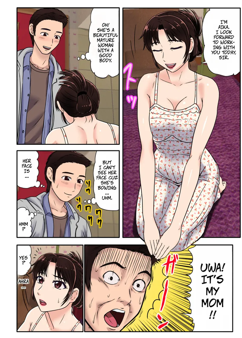 My Friend Dragged Me to a MILF Soapland and My Mom Came Out - Akuyuu ni Sasowarete Jukujo Soap ni Itte Mitara, Detekita Jou ga Kaa-san datta. page 4 full