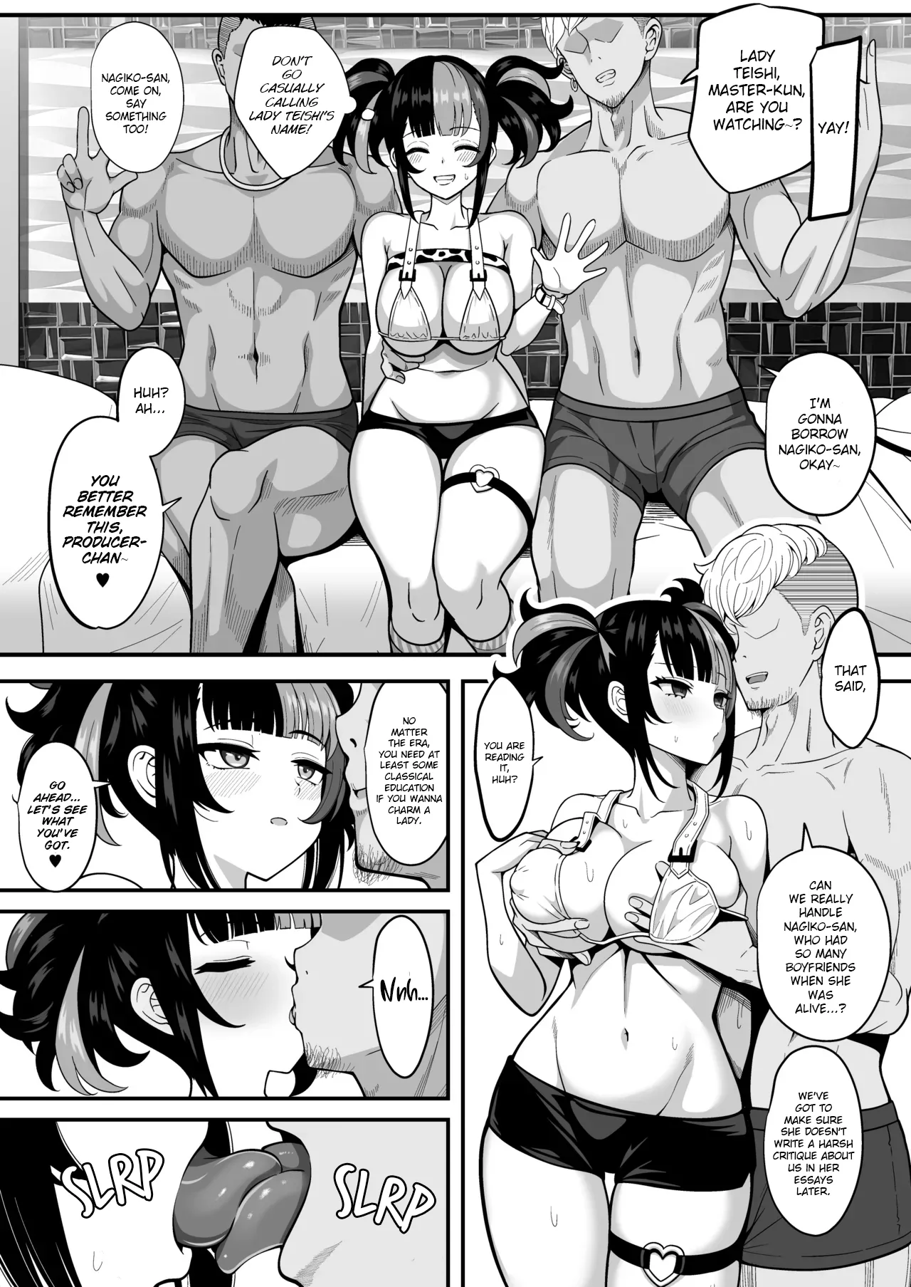Suizoki Nagiko-san ga Toshishita Joushi to Master no Netorase Shumi ni Tsukiau Hon page 8 full