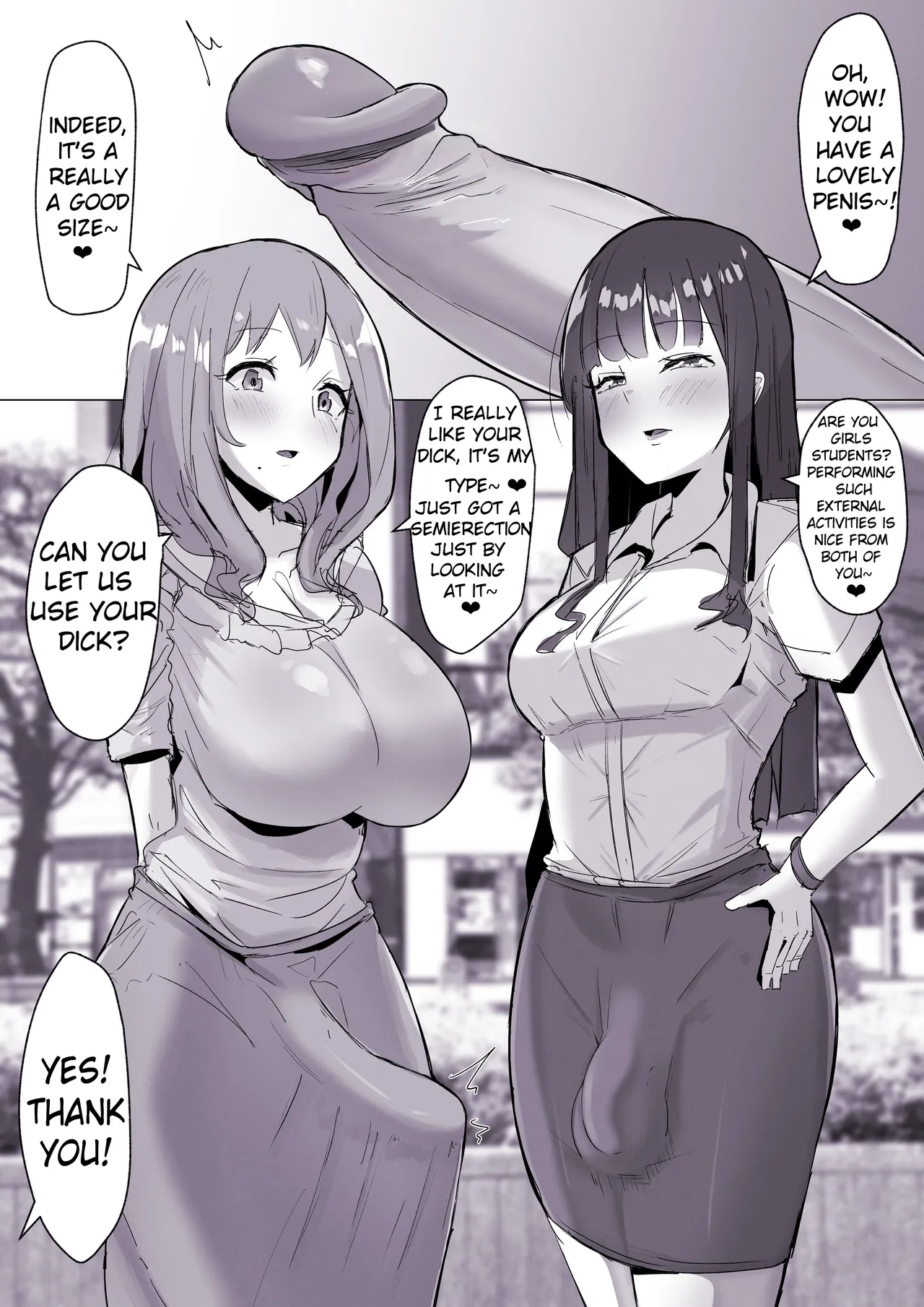 Futanari Kaiwai No Free Chinpo page 3 full