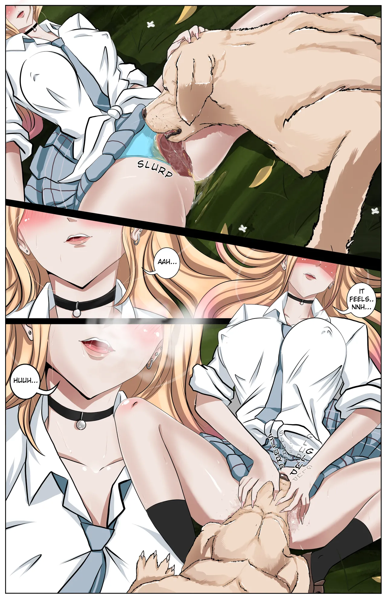 Marin Kitagawa & Two Doggos page 6 full