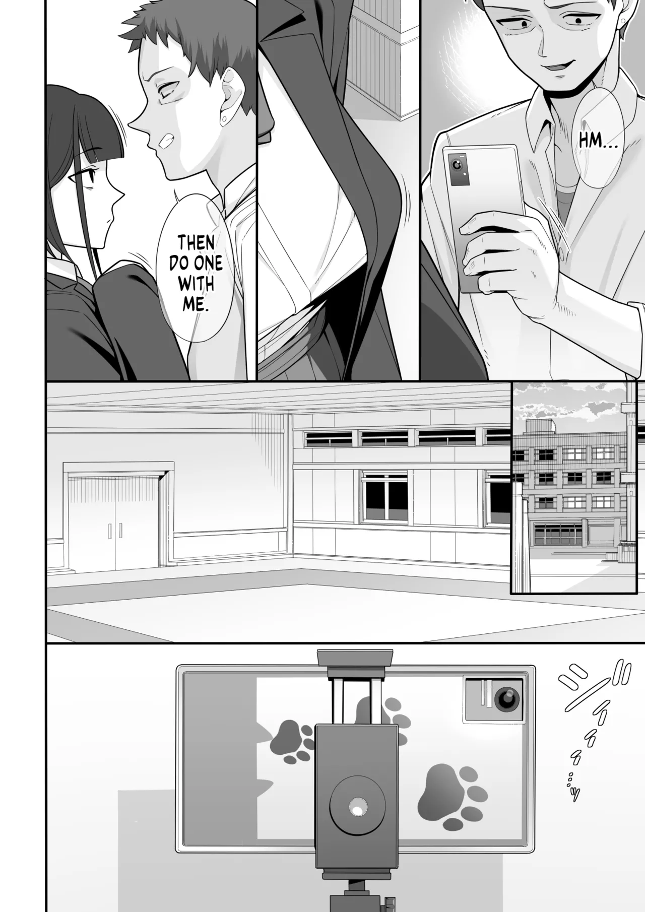 I tried to blackmail a girl with her secret account, and she smothered me to death with her tits! page 3 full