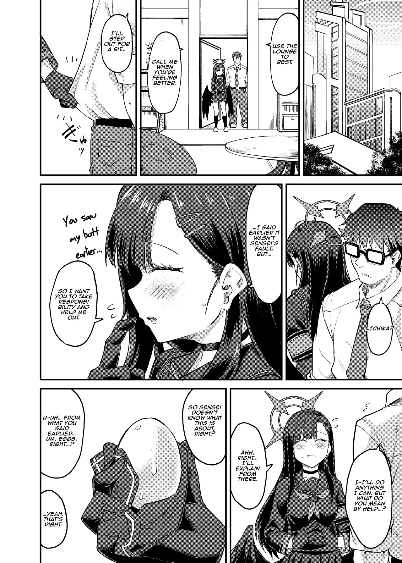 Ichika Umussu! | Ichika is About to Lay Her Egg! page 8 full