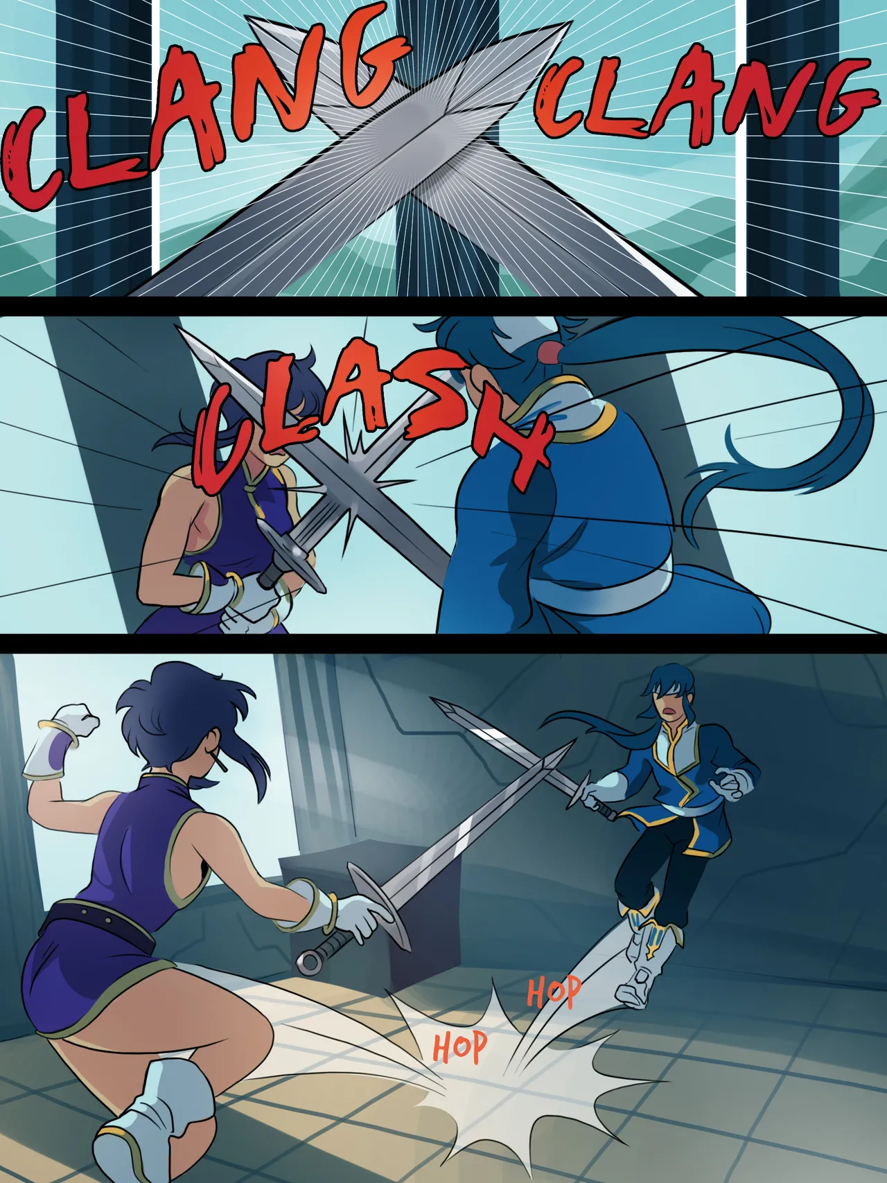 Larcei's Intimate Duel page 3 full