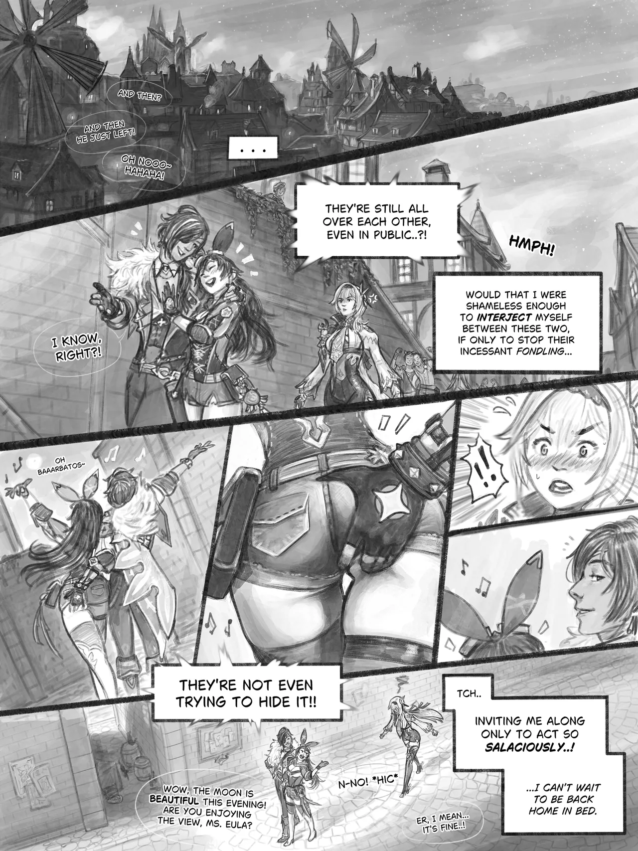 Knighty Night Genshin Impact page 6 full