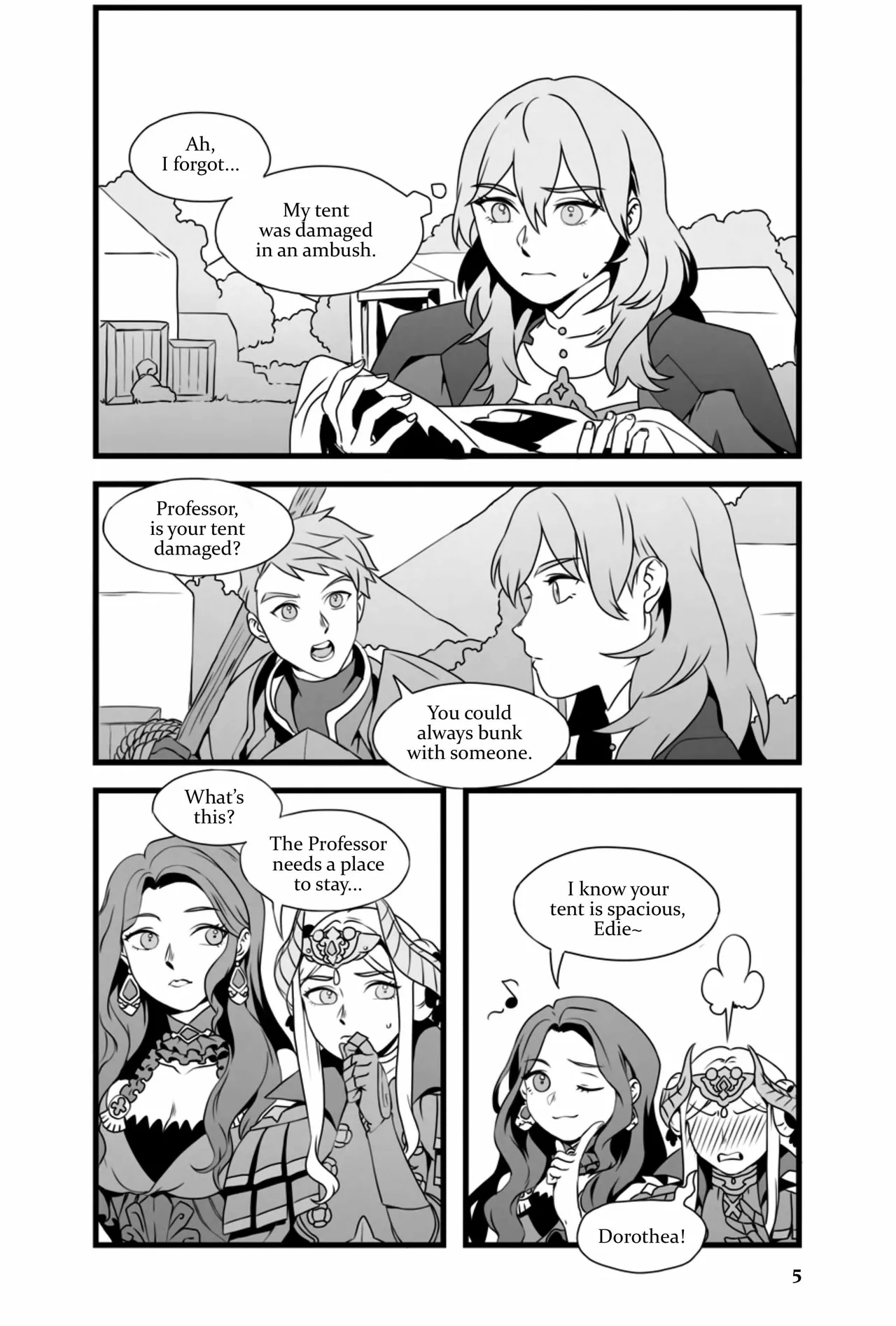 My Heart's a Secret page 5 full