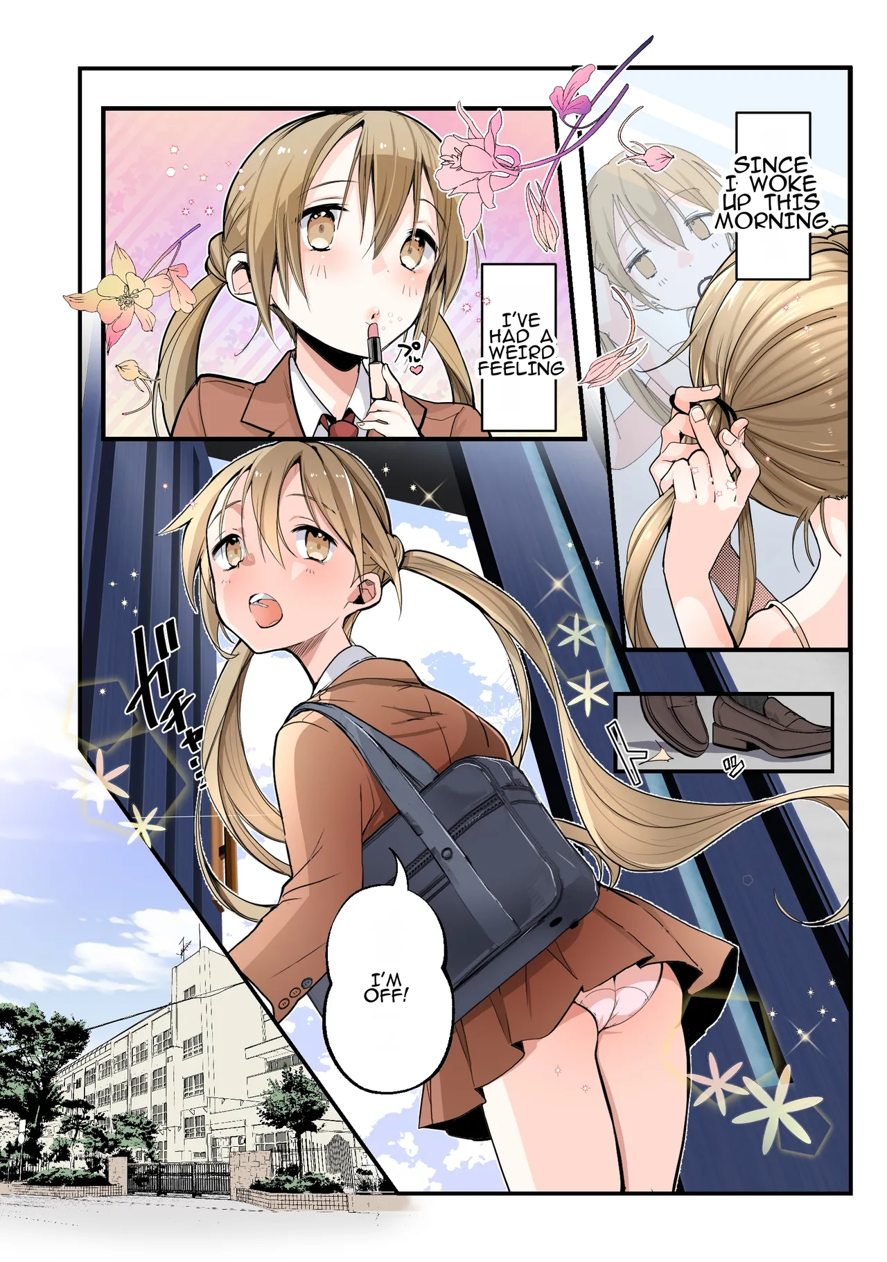 A Story About How a Younger Brother Turns Into a Onahole Who Loves Her Oniichan♥ page 7 full