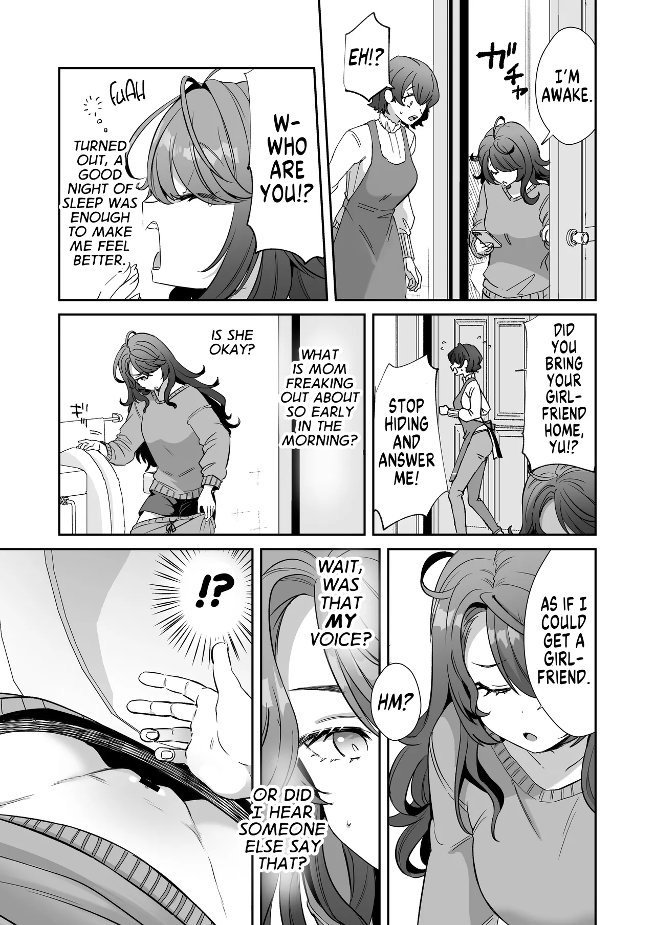Asa Okitara Onnanoko ni Natta『InKya no Boku』ga Gyaru ni Naru Made | How Waking Up as a Girl has Turned me from a Gloomy Guy into a Gyaru page 7 full