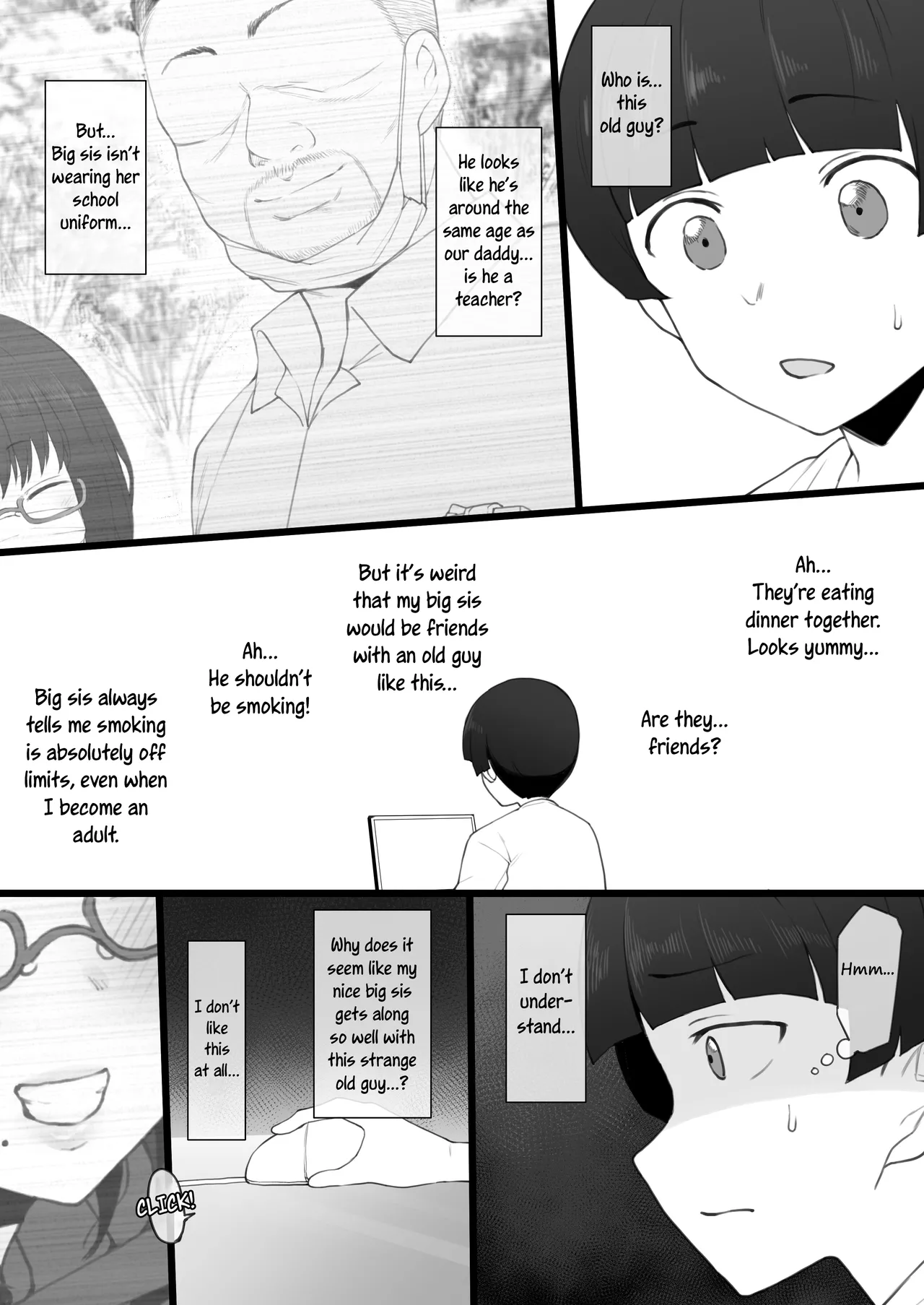 Daisuki na Onee-chan ni Karita Pasocon no Naka ni... | On the Laptop My Beloved Big Sister Lent Me… page 5 full