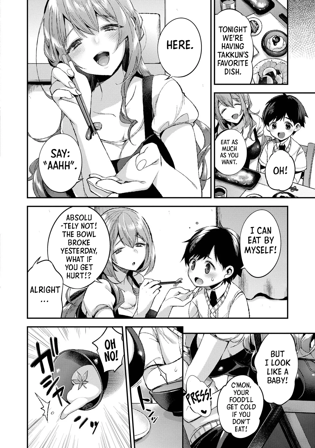 Ecchi na Oneesan ga Shounen ni Itazura Shichau | The Naughty Lady Likes Teasing Young Boys page 6 full