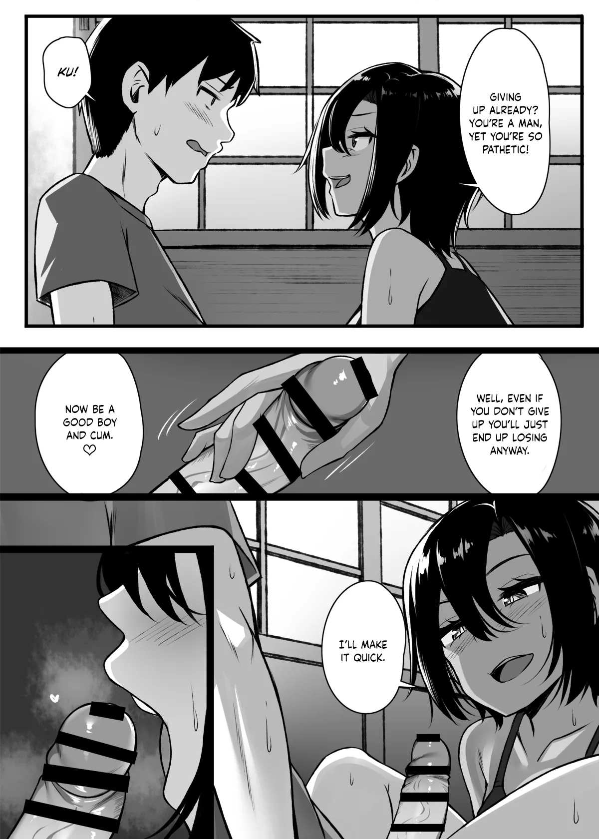 Makezu Girai na Osananajimi to H Shoubu suru Hanashi | A story where a Childhood Friend that hates Losing has a Sex Battle! page 5 full