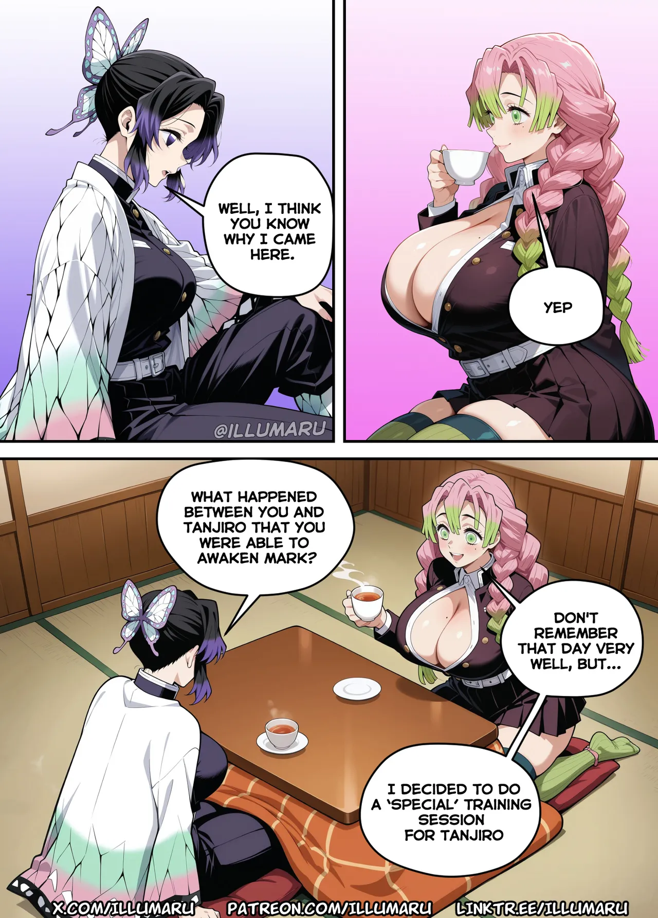 Hasira training: Shinobu page 3 full