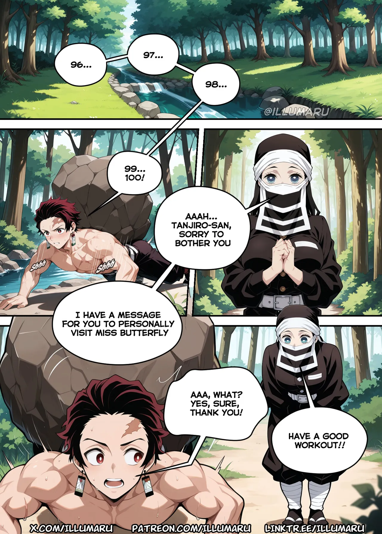 Hasira training: Shinobu page 6 full