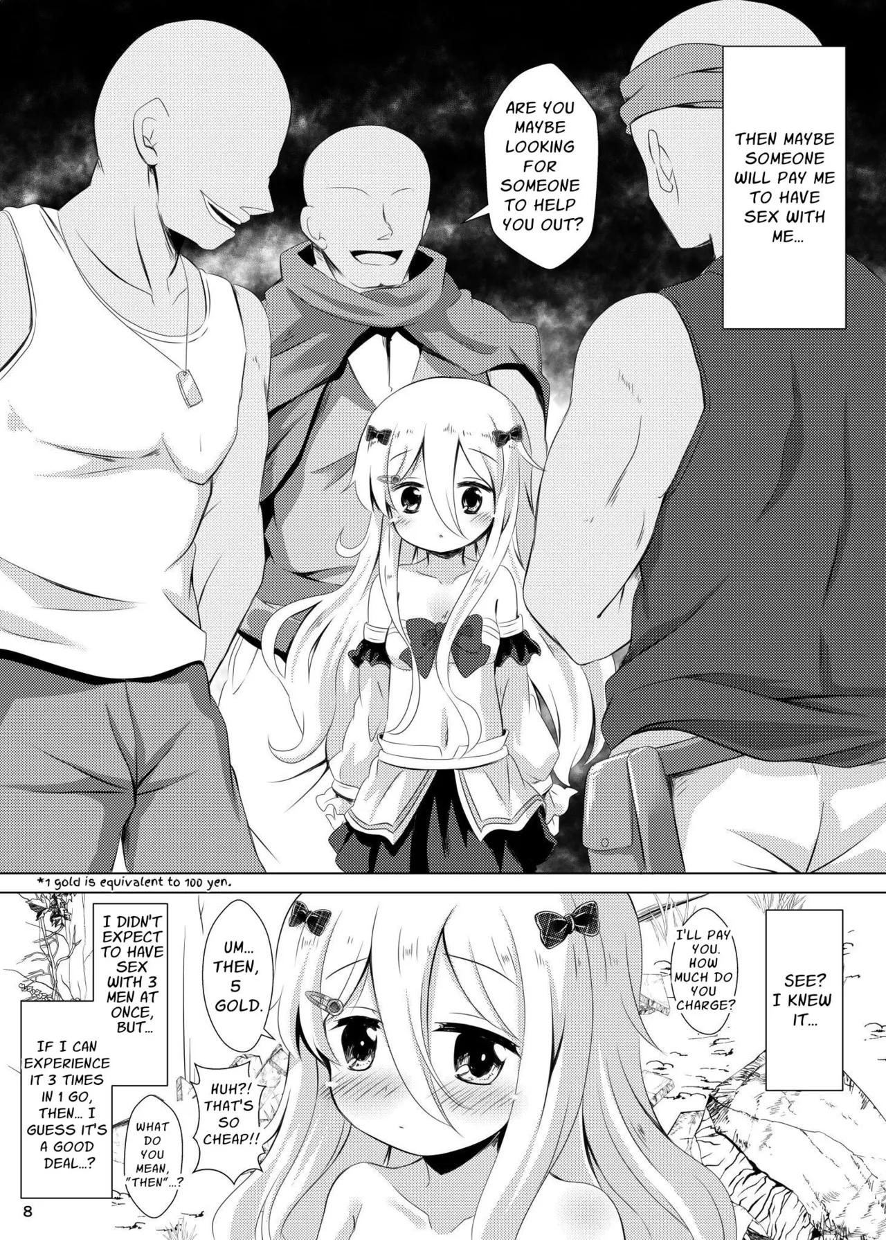 Chiisana Hime wa ××× Ni Muchuu desu page 8 full