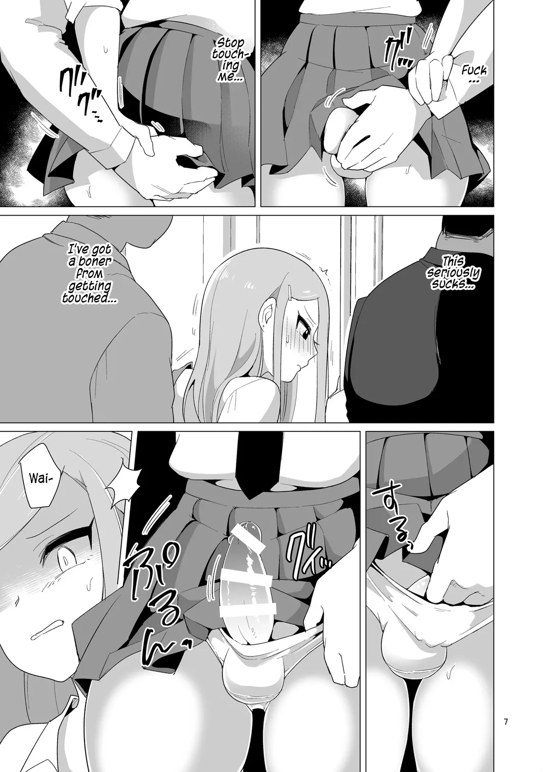 Josou Danshi ga Chikan ni Okasareru made no 3 Hiai _ The Crossdressing Boy Who Got Molested Over A Period Of 3 Days page 8 full