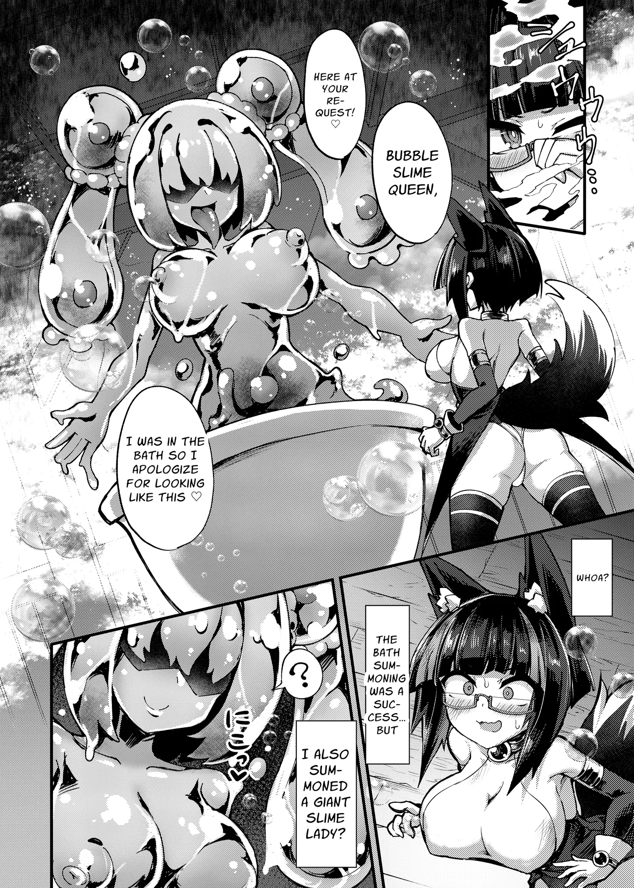 Shoukan Shoujo 2 ~ Baburu de Kuri Houhinai made Osouji Sare Hen ~ | Summoned Girl 2 ~Thorough Clitty Cleaning With Bubbles Galore~ page 7 full