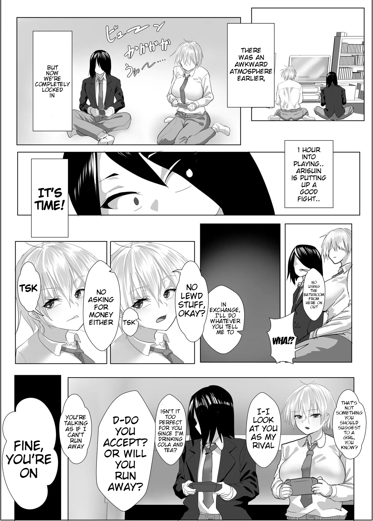 Narcissist na Ouji-sama-kei Joshi wa, Toilet Gaman Dekizu page 10 full